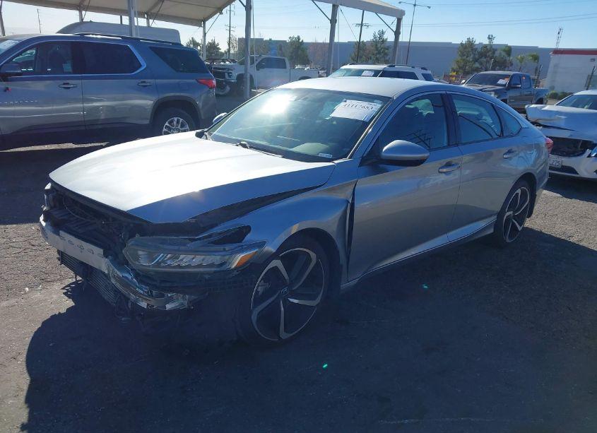 Photo 2 of 2018 Honda Accord SPORT (VIN 1HGCV1F37JA109171)