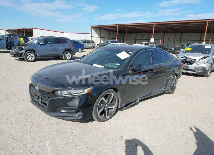 Photo 2 of 2018 Honda Accord SPORT (VIN 1HGCV1F37JA130330)