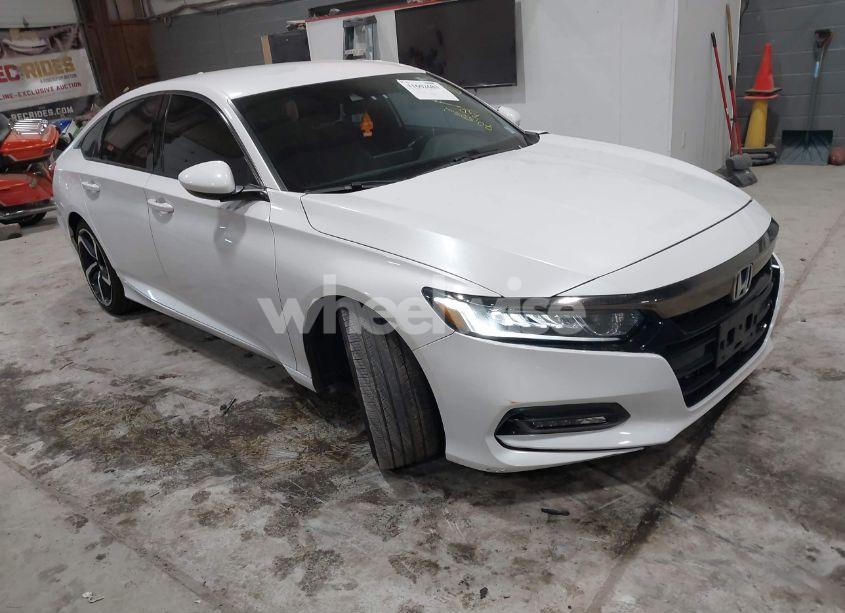 2018 Honda Accord SPORT (VIN 1HGCV1F37JA170732) main photo
