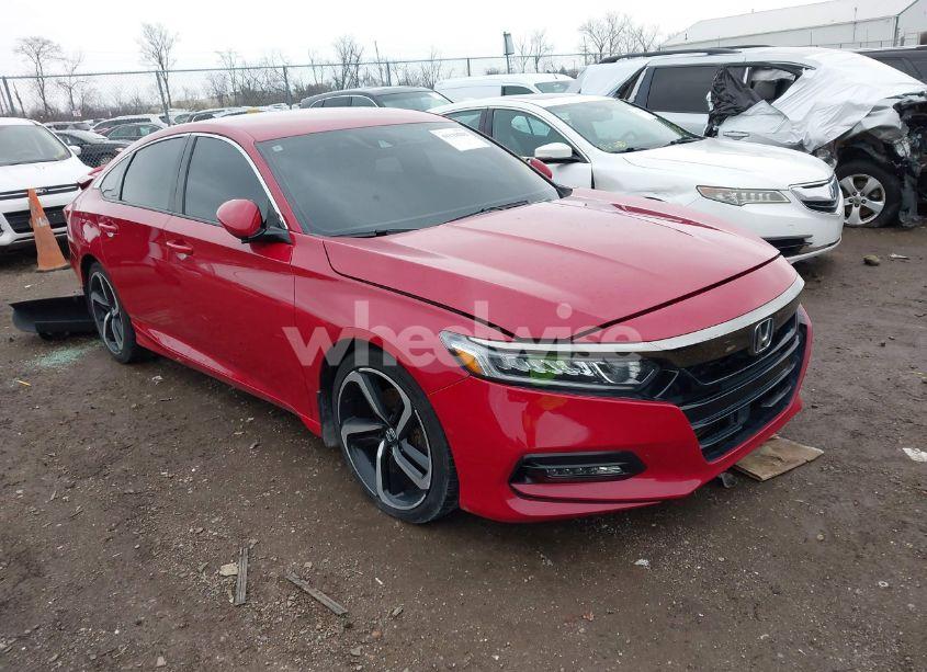 2018 Honda Accord SPORT (VIN 1HGCV1F37JA186994) main photo