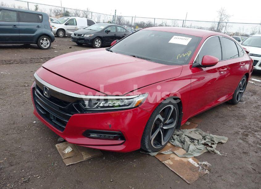 Photo 2 of 2018 Honda Accord SPORT (VIN 1HGCV1F37JA186994)
