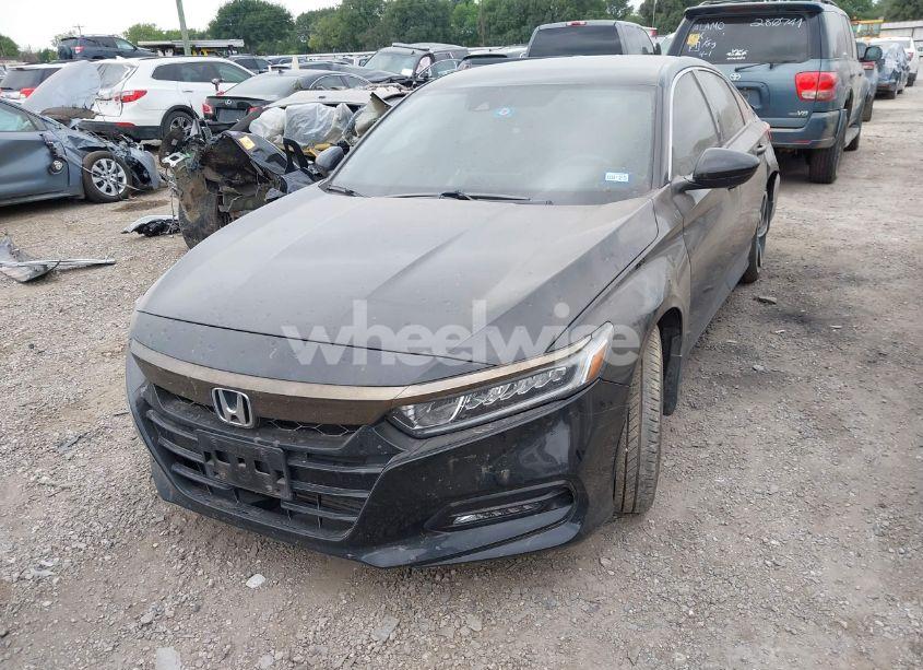Photo 2 of 2018 Honda Accord SPORT (VIN 1HGCV1F37JA221971)