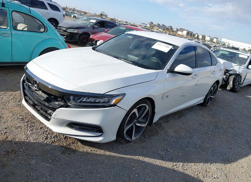Photo 2 of 2018 Honda Accord SPORT (VIN 1HGCV1F37JA249897)