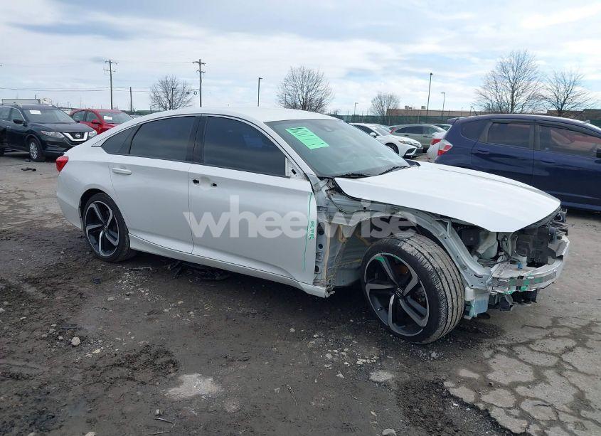 2018 Honda Accord SPORT (VIN 1HGCV1F37JA255828) main photo