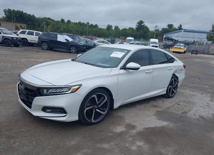 Photo 2 of 2019 Honda Accord SPORT (VIN 1HGCV1F37KA019181)