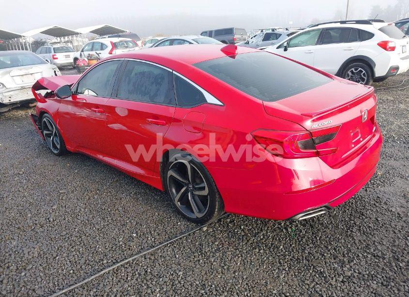 Photo 3 of 2019 Honda Accord SPORT (VIN 1HGCV1F37KA021075)