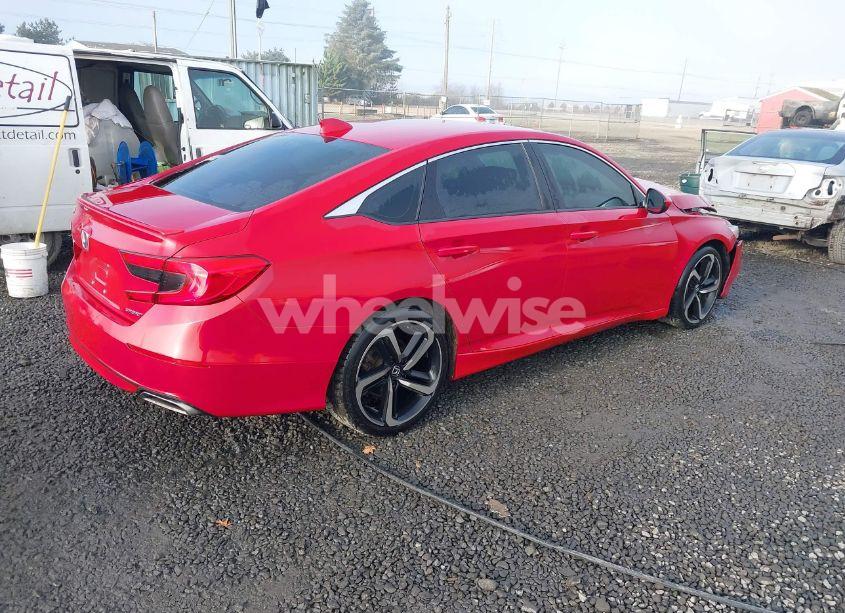 Photo 4 of 2019 Honda Accord SPORT (VIN 1HGCV1F37KA021075)