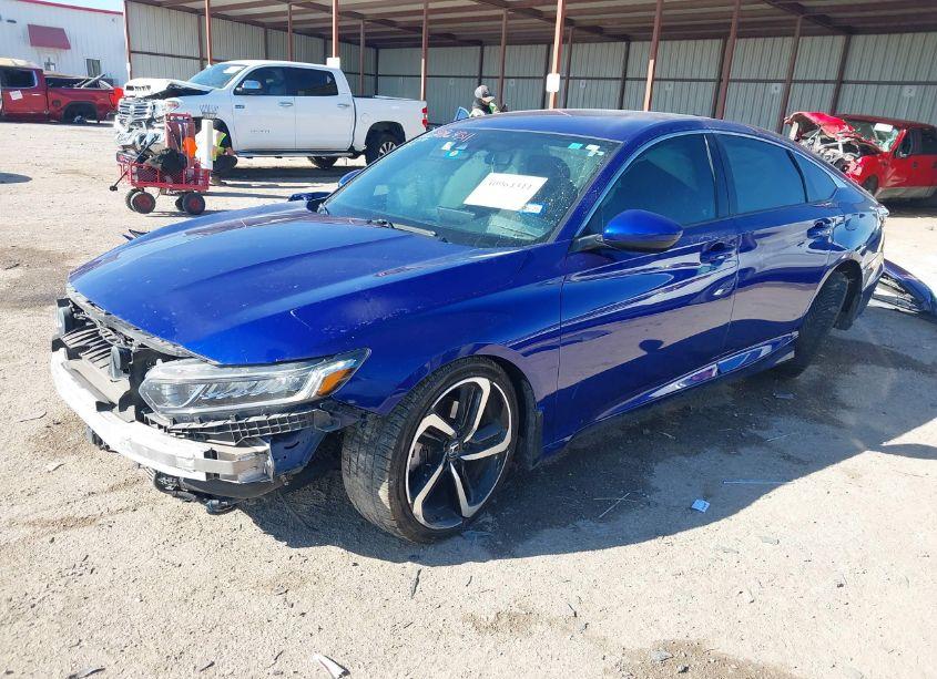 Photo 2 of 2019 Honda Accord SPORT (VIN 1HGCV1F37KA045716)