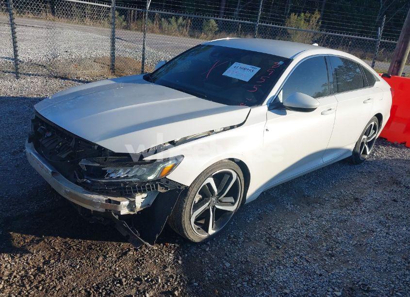 Photo 2 of 2019 Honda Accord SPORT (VIN 1HGCV1F37KA047613)