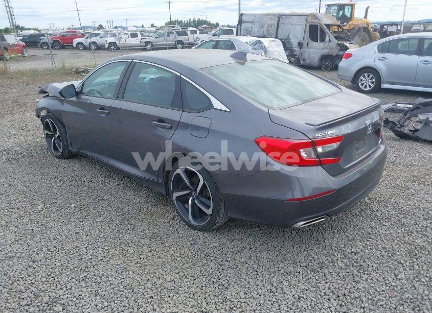 Photo 3 of 2019 Honda Accord SPORT (VIN 1HGCV1F37KA142107)