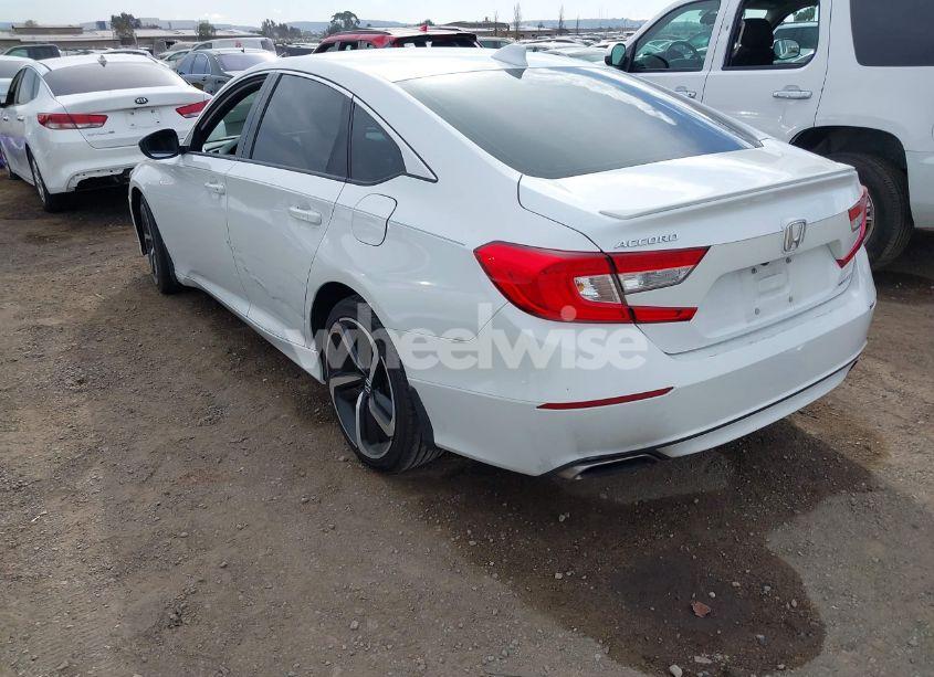 Photo 3 of 2020 Honda Accord SPORT (VIN 1HGCV1F37LA003628)