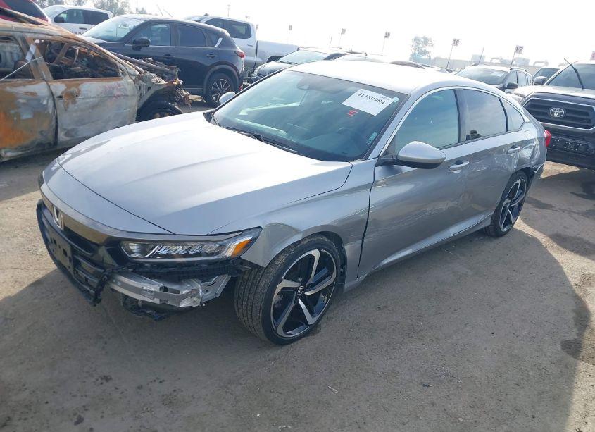 Photo 2 of 2020 Honda Accord SPORT (VIN 1HGCV1F37LA093413)