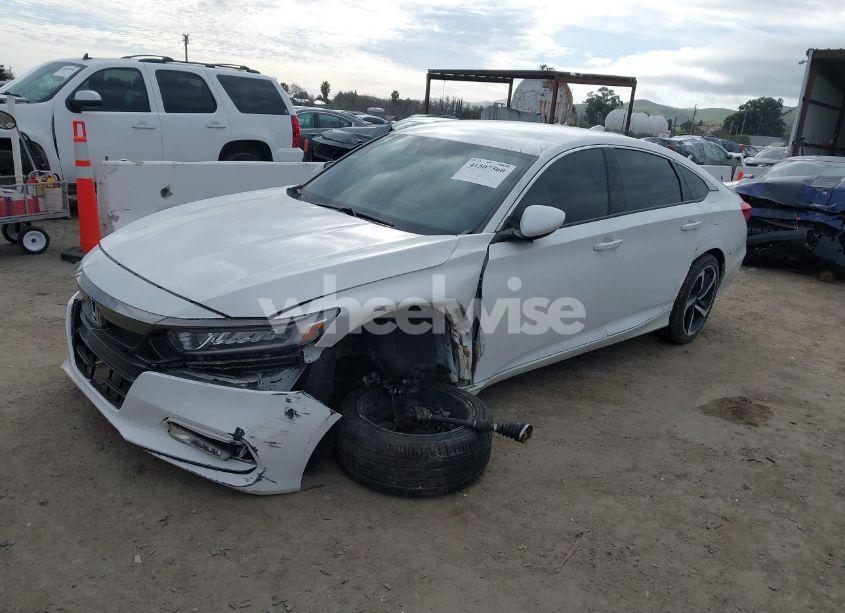 Photo 2 of 2020 Honda Accord SPORT (VIN 1HGCV1F37LA138995)