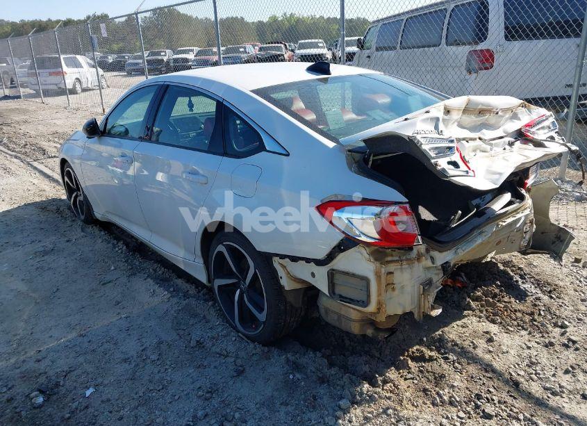 Photo 3 of 2021 Honda Accord SPORT (VIN 1HGCV1F37MA052992)