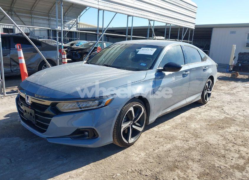 Photo 2 of 2021 Honda Accord SPORT (VIN 1HGCV1F37MA082722)