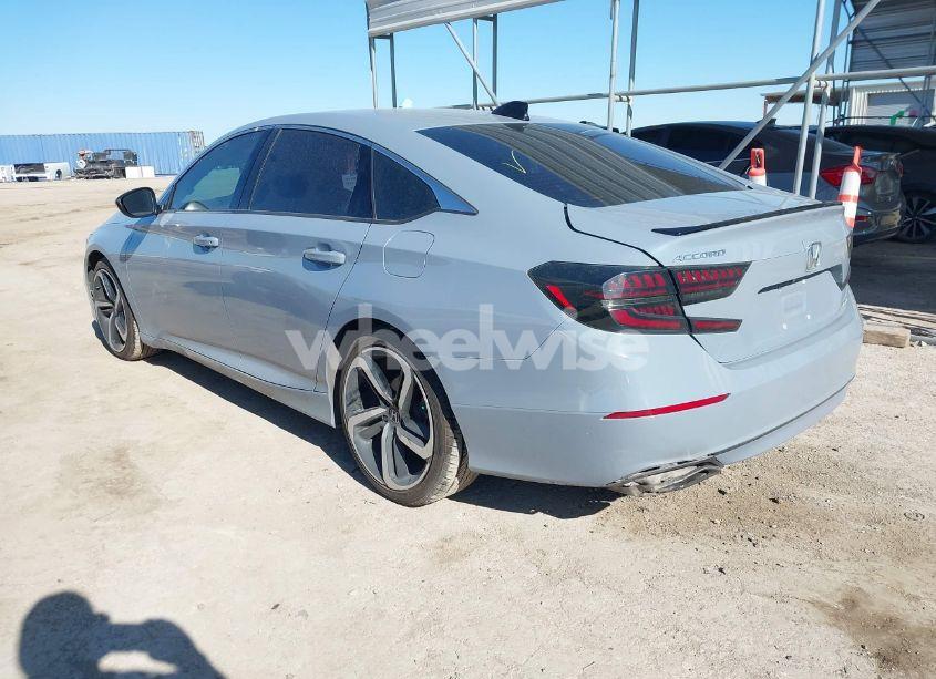 Photo 3 of 2021 Honda Accord SPORT (VIN 1HGCV1F37MA082722)