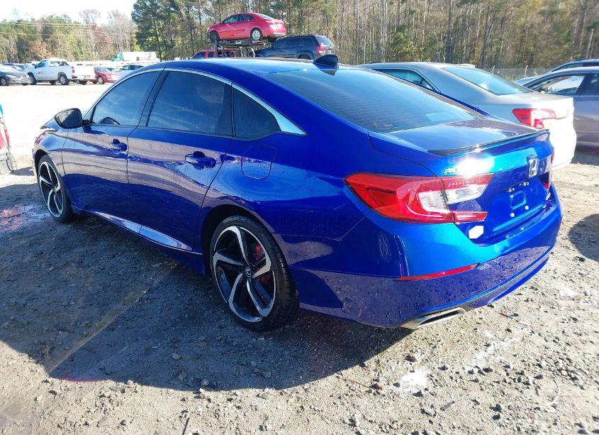 Photo 3 of 2021 Honda Accord SPORT (VIN 1HGCV1F37MA092604)