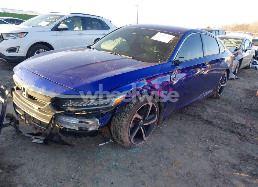 Photo 2 of 2021 Honda Accord SPORT (VIN 1HGCV1F37MA111491)