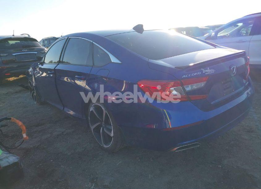 Photo 3 of 2021 Honda Accord SPORT (VIN 1HGCV1F37MA111491)