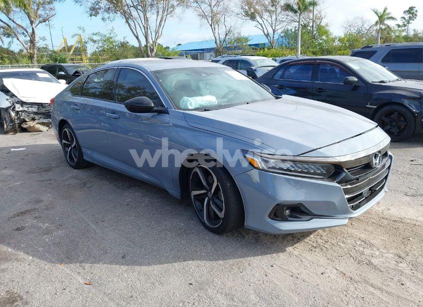2022 Honda Accord SPORT (VIN 1HGCV1F37NA035885) main photo