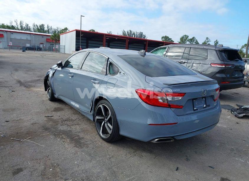 Photo 3 of 2022 Honda Accord SPORT (VIN 1HGCV1F37NA035885)
