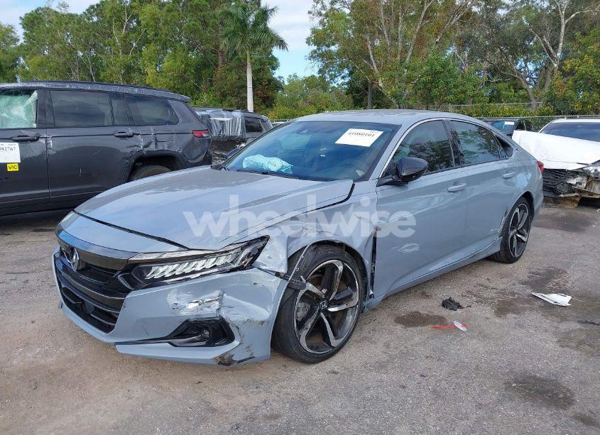 Photo 6 of 2022 Honda Accord SPORT (VIN 1HGCV1F37NA035885)