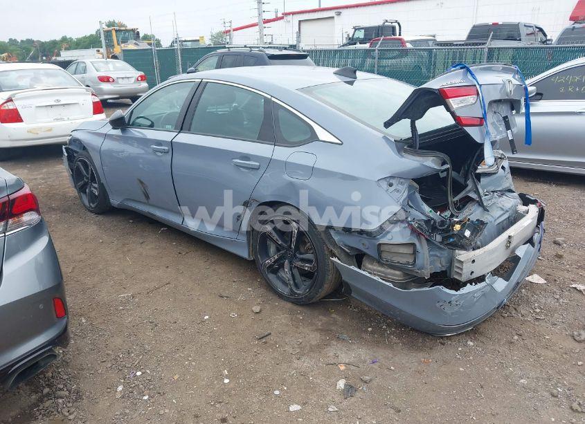 Photo 3 of 2022 Honda Accord SPORT (VIN 1HGCV1F37NA046899)