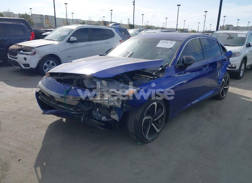 Photo 6 of 2022 Honda Accord SPORT (VIN 1HGCV1F37NA089901)