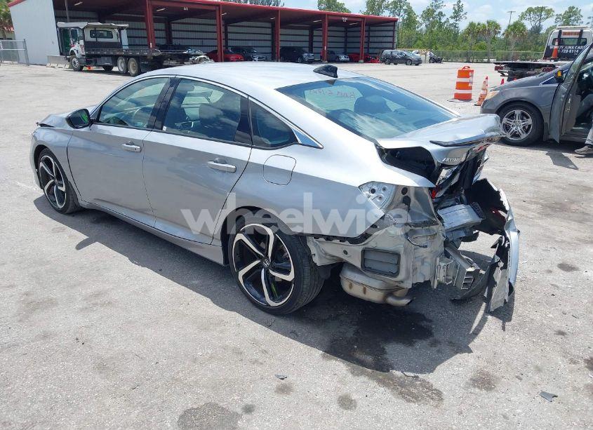 Photo 3 of 2022 Honda Accord SPORT (VIN 1HGCV1F37NA106700)