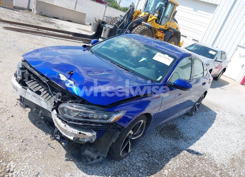 Photo 2 of 2018 Honda Accord SPORT (VIN 1HGCV1F38JA009192)