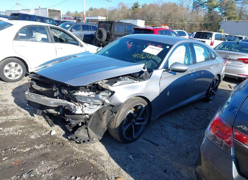 Photo 2 of 2018 Honda Accord SPORT (VIN 1HGCV1F38JA010858)