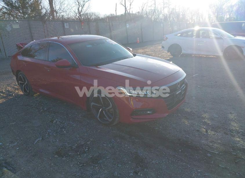 2018 Honda Accord SPORT (VIN 1HGCV1F38JA019088) main photo