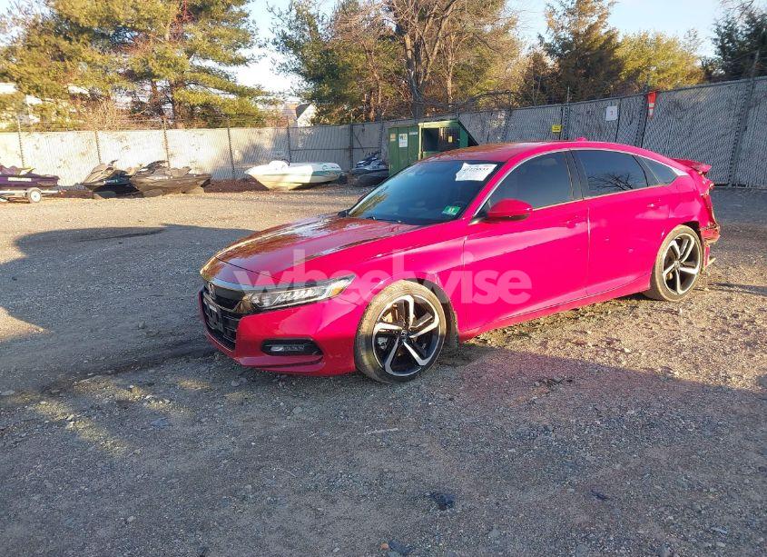 Photo 2 of 2018 Honda Accord SPORT (VIN 1HGCV1F38JA019088)