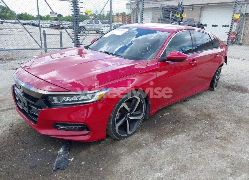 Photo 2 of 2018 Honda Accord SPORT (VIN 1HGCV1F38JA116551)