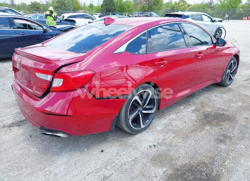 Photo 4 of 2018 Honda Accord SPORT (VIN 1HGCV1F38JA116551)