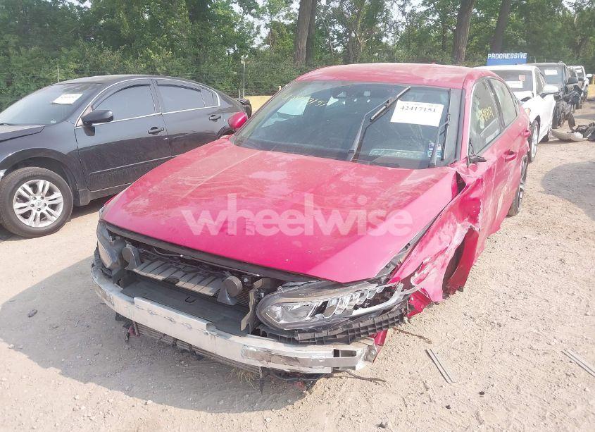 Photo 2 of 2018 Honda Accord SPORT (VIN 1HGCV1F38JA177334)