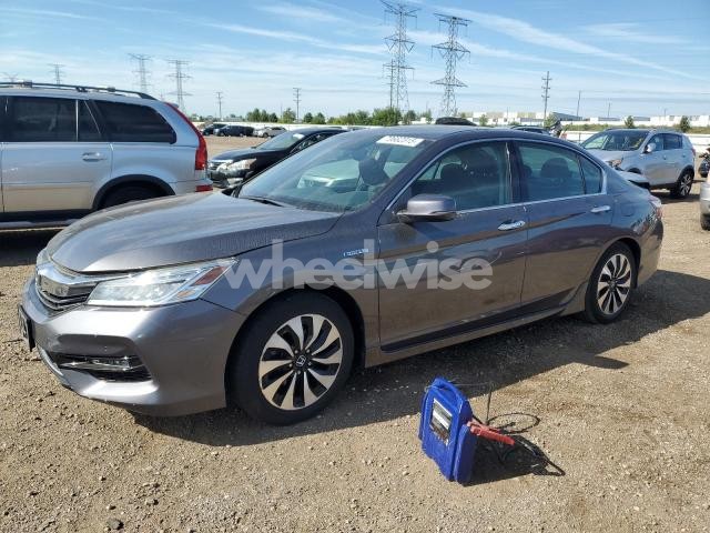 Photo 12 of 2017 HONDA ACCORD TOURING HYBRID (VIN 1HGCV1F38JA250282)