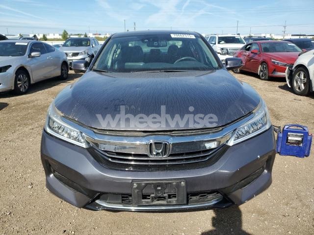 Photo 4 of 2017 HONDA ACCORD TOURING HYBRID (VIN 1HGCV1F38JA250282)