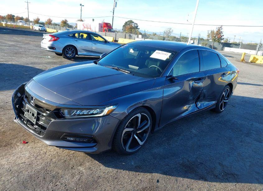 Photo 2 of 2019 Honda Accord SPORT (VIN 1HGCV1F38KA001207)