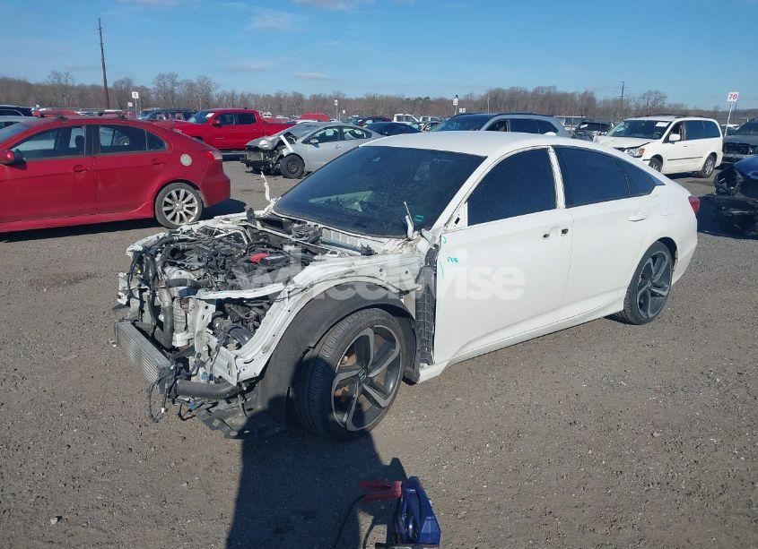 Photo 2 of 2019 Honda Accord SPORT (VIN 1HGCV1F38KA041223)