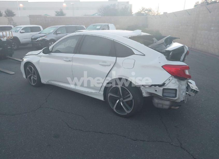 Photo 3 of 2019 Honda Accord SPORT (VIN 1HGCV1F38KA053291)