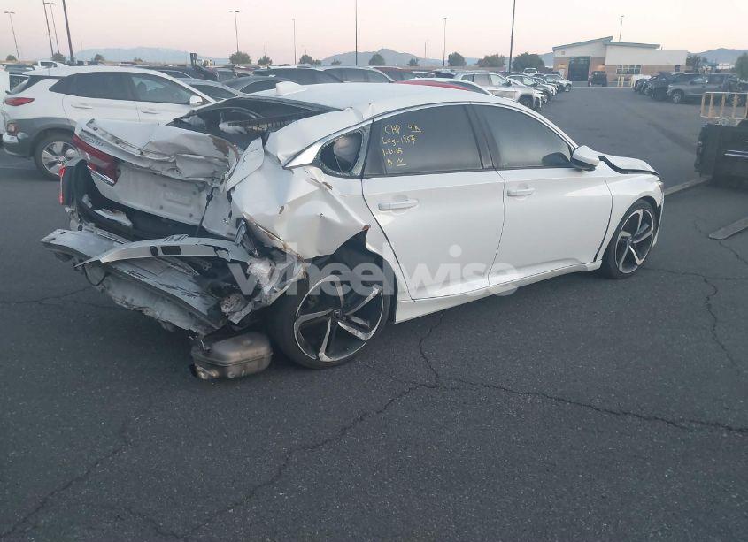 Photo 4 of 2019 Honda Accord SPORT (VIN 1HGCV1F38KA053291)