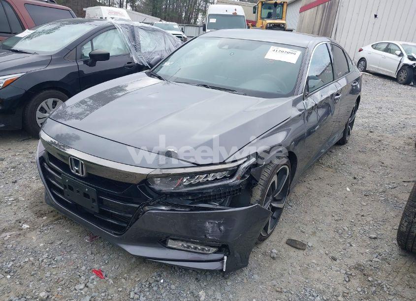 Photo 2 of 2019 Honda Accord SPORT (VIN 1HGCV1F38KA067479)