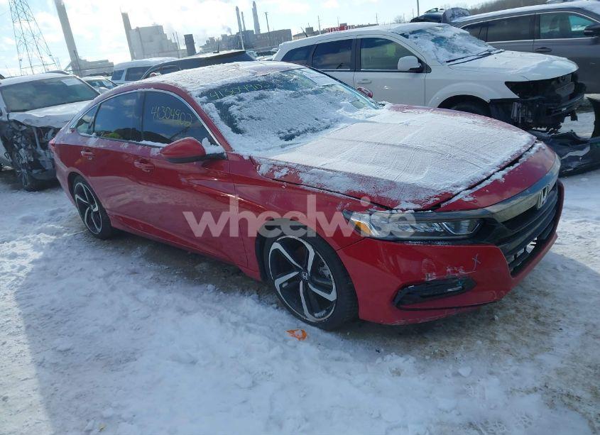2019 Honda Accord SPORT (VIN 1HGCV1F38KA101131) main photo
