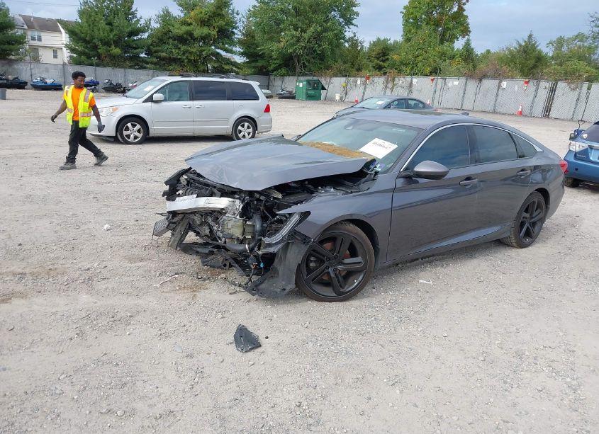 Photo 2 of 2019 Honda Accord SPORT (VIN 1HGCV1F38KA123274)