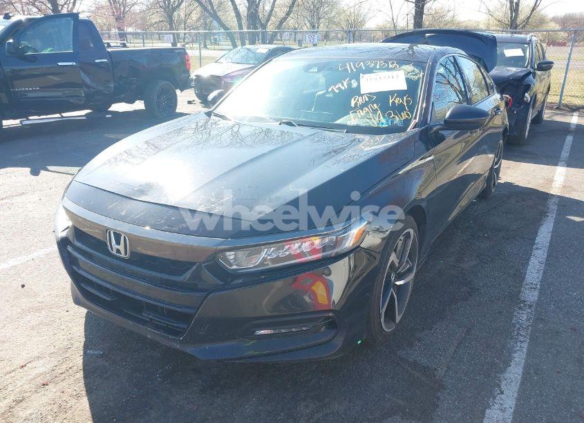 Photo 2 of 2019 Honda Accord SPORT (VIN 1HGCV1F38KA138048)