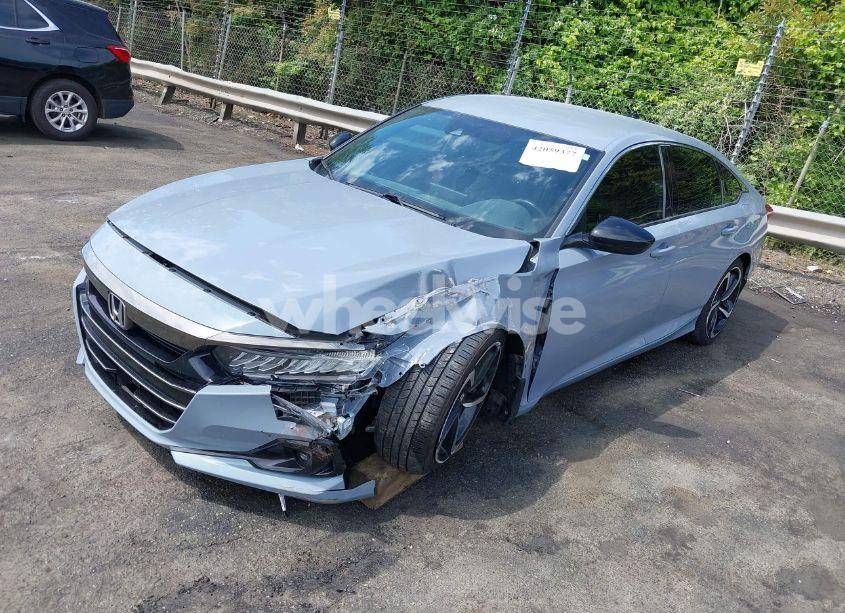 Photo 2 of 2021 Honda Accord SPORT (VIN 1HGCV1F38MA034274)