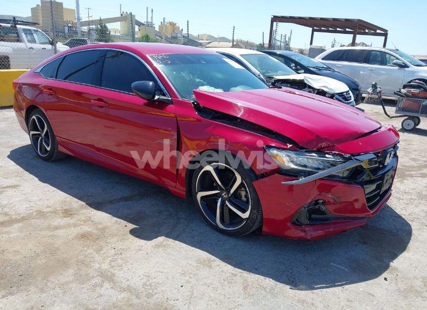 2021 Honda Accord SPORT (VIN 1HGCV1F38MA083572) main photo