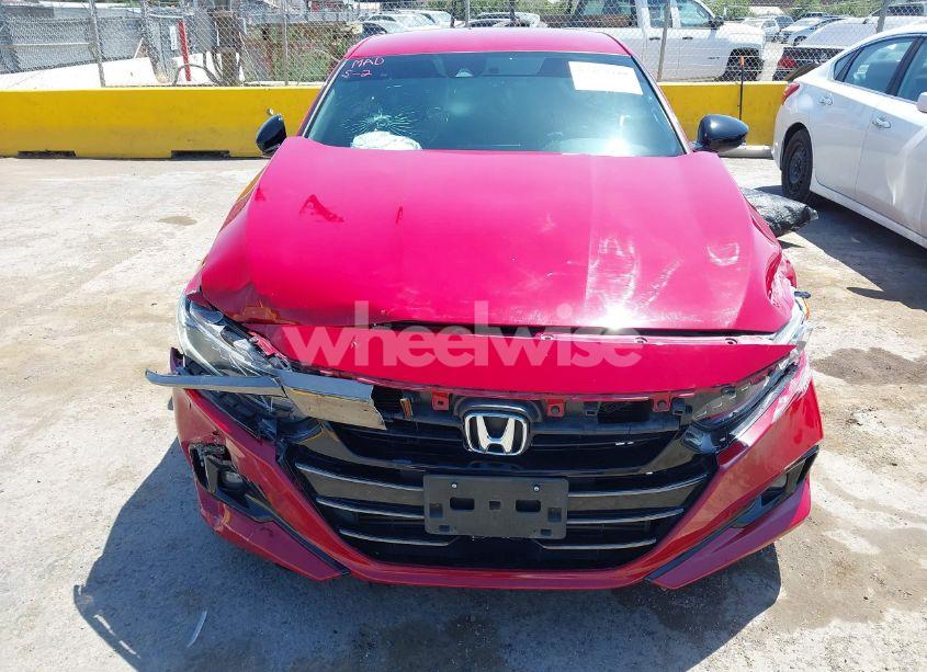Photo 12 of 2021 Honda Accord SPORT (VIN 1HGCV1F38MA083572)