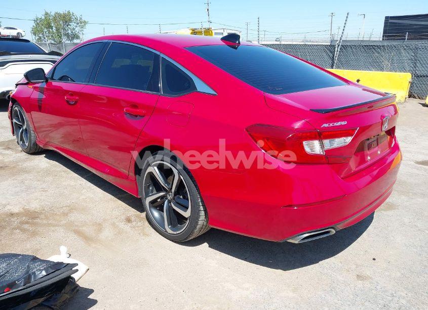 Photo 3 of 2021 Honda Accord SPORT (VIN 1HGCV1F38MA083572)